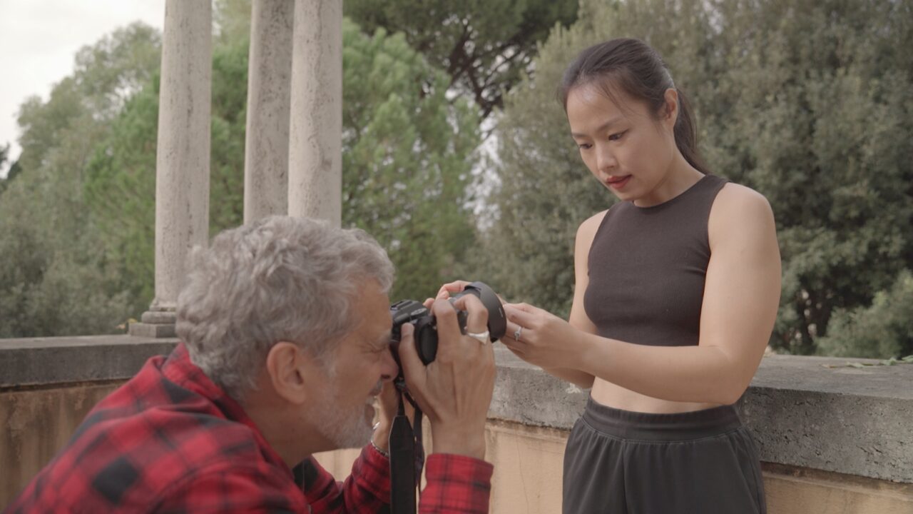 Trà Nguyễn and Theo Eshetu in Rome